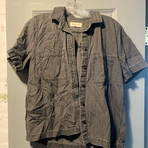 Madewell Jean button up